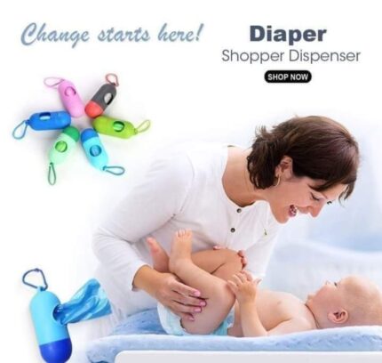 Portable Baby Waste Bag Dispenser